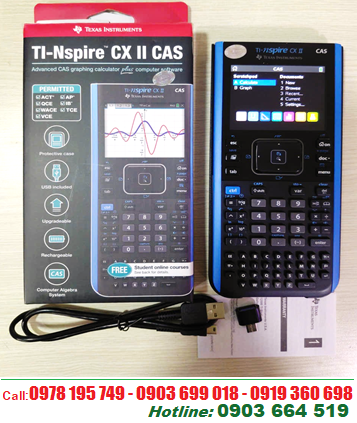 Ti-Nspire CXII-CAS, Máy tính Khoa học Vẽ đồ thị Texas Instrument Ti-Nspire CXII-CAS chính hãng MẪU MỚI (cho kỳ thi ACT, IB, AP, QCE,TCE, WACE, VCE)